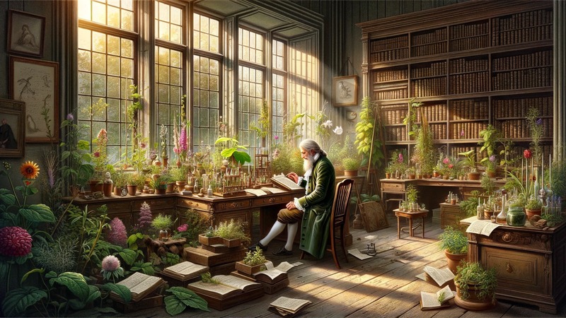 Carl-Linnaeus-the-Swedish-botanist リンネって何した人？　自然の体系を作った人　
